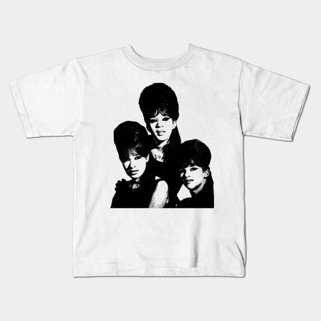 The Ronettes - Be My Baby Kids T-Shirt by tykler
